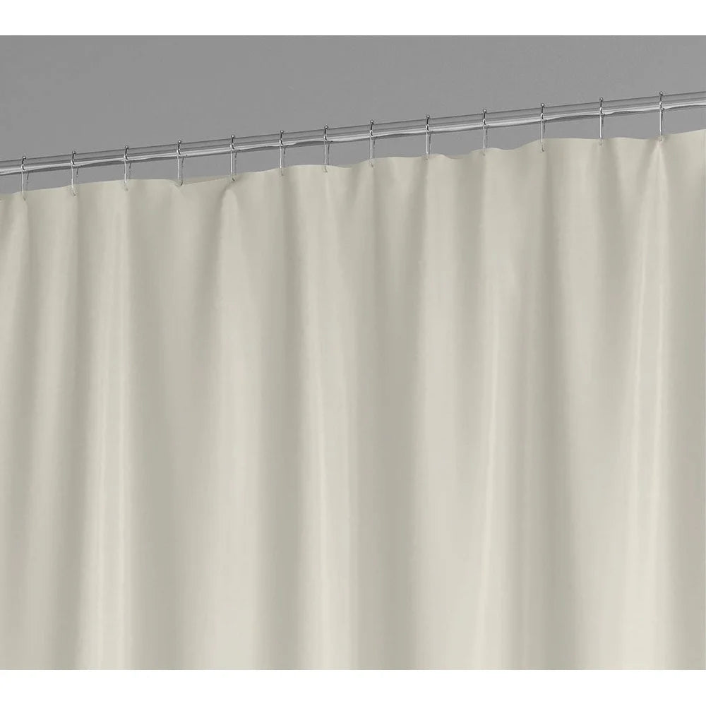 Multicolor Colorblock Shower Curtain 72x70 Inches Soft Durable Recycled Polyester Machine Washable Waterproof Easy Care Standard