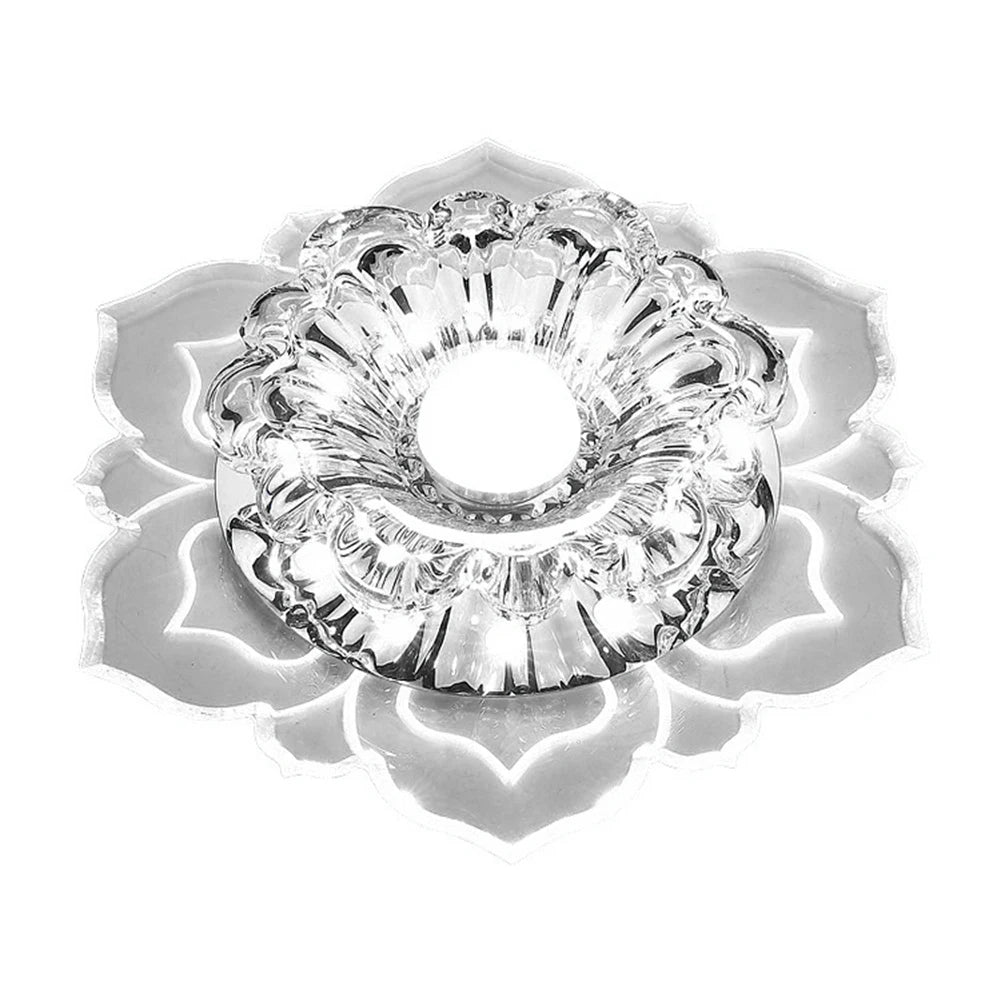 Modern LED Ceiling Light 3W Surface Mounted Crystal Lampshade Gallery Spotlight for Hallway Living Room Bedroom Ceiling Light