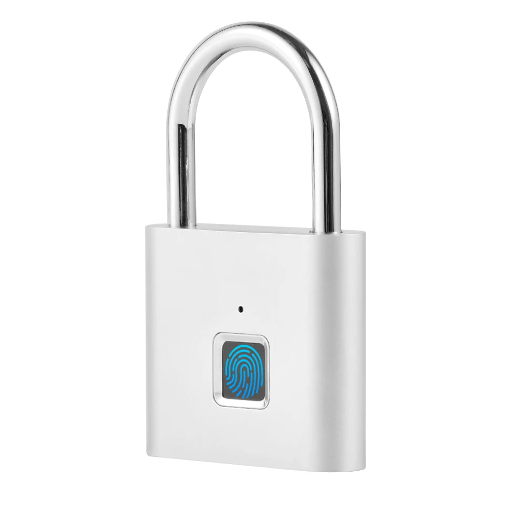 O10 Waterproof Smart Biometric Fingerprint Keyless Door Lock Security Padlock