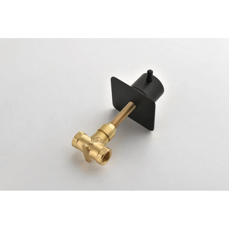 3/4 cast metal volume control valve Master Shower Volume Control adjustable  Brass Handle Valve Body 1 Piece