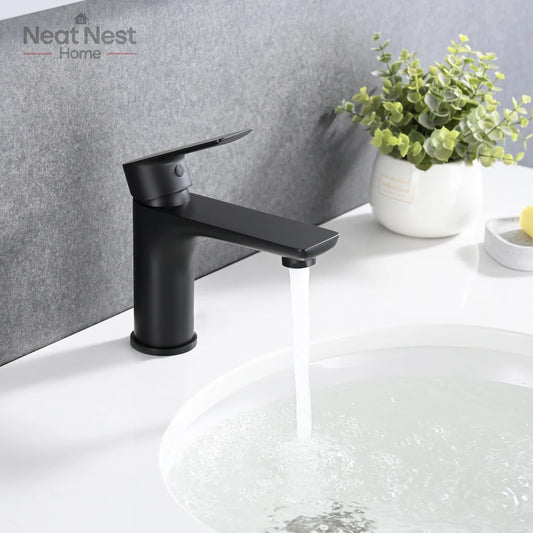 Single lever Handle Lavatory Basin Sink Faucet,Faucet High-temperature limit setting,a clean and modern touch tap for bathroom
