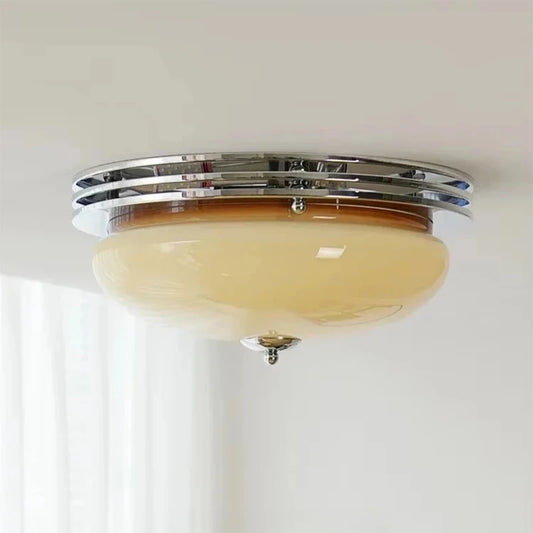 Bauhaus Glass Ceiling Lamps Modern French Balcony Bedroom Living Study Room Corridor Porch Home Art Decor Lighting Fixtures