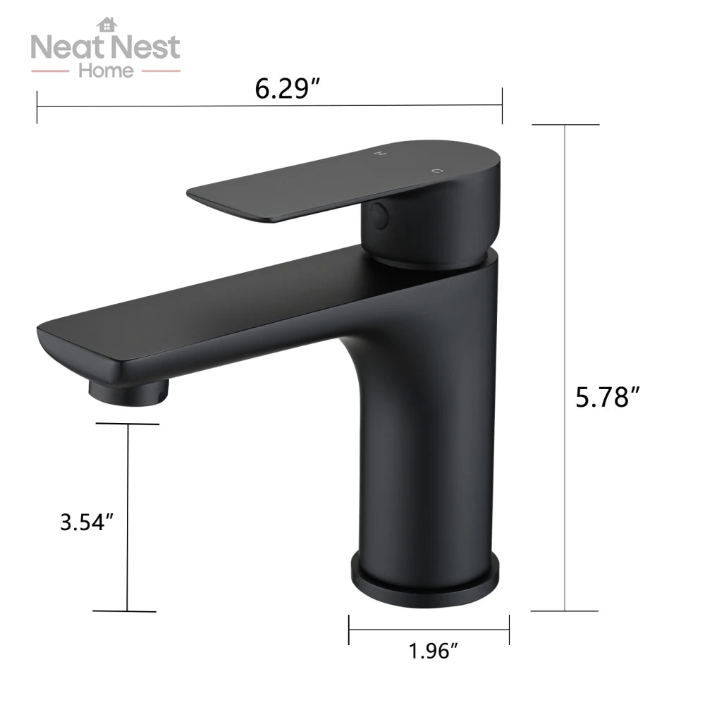 Single lever Handle Lavatory Basin Sink Faucet,Faucet High-temperature limit setting,a clean and modern touch tap for bathroom