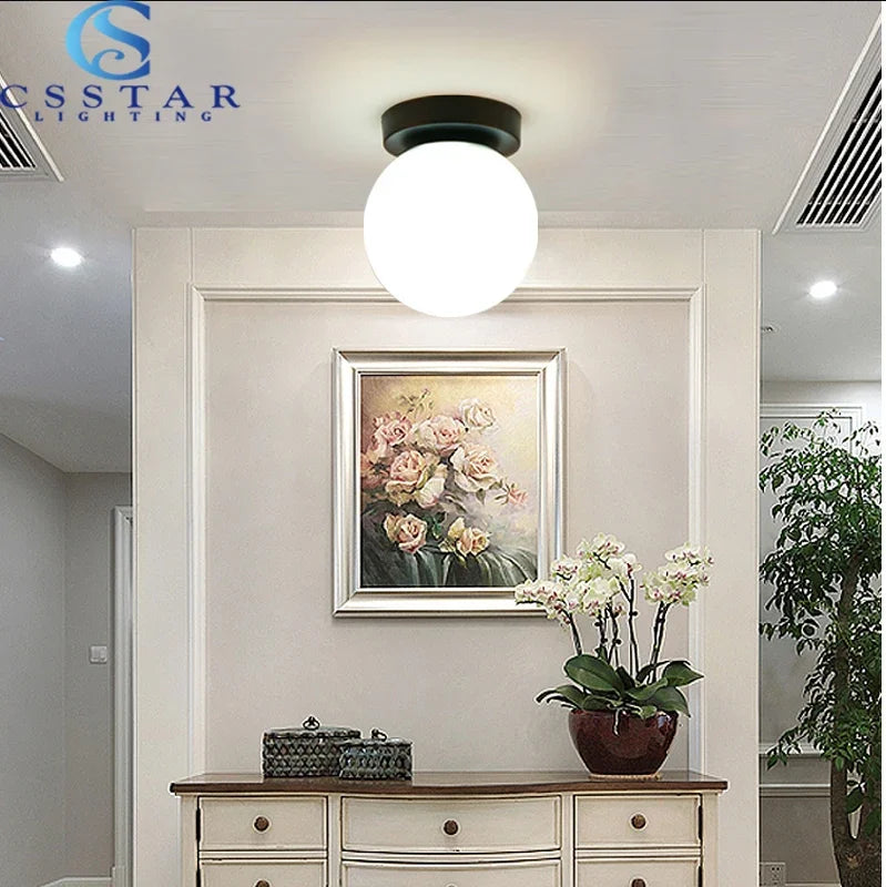 Hallway  Stair Corridor  Simple Modern Small  Network Red Balcony Ceiling  Creative Entry Door Light