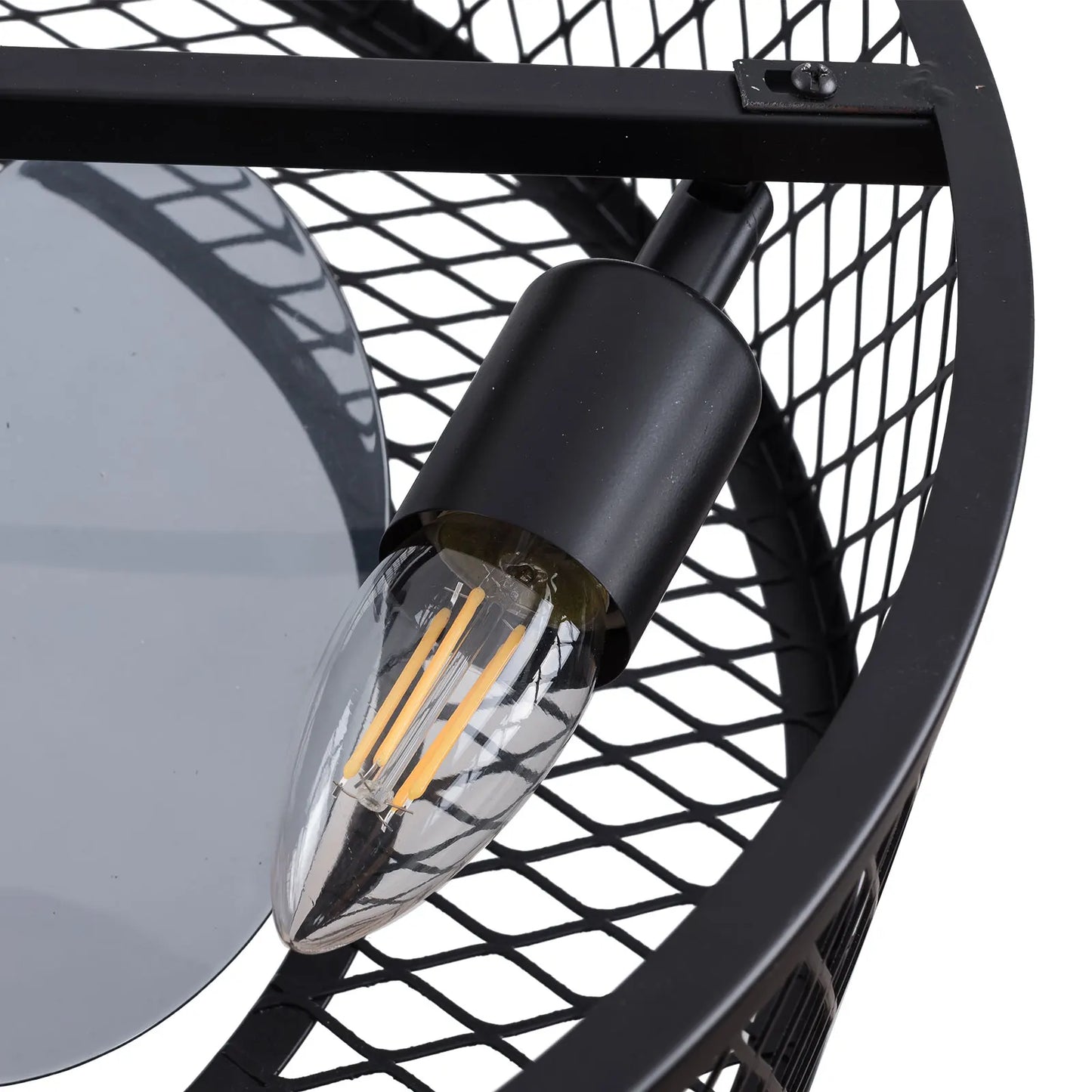 18 Inch Ceiling Fan Light with Remote Control 60W 3 Gear Wind Use 4*E27 Bulbs Timing Function Ceiling Fan Light for Living Room