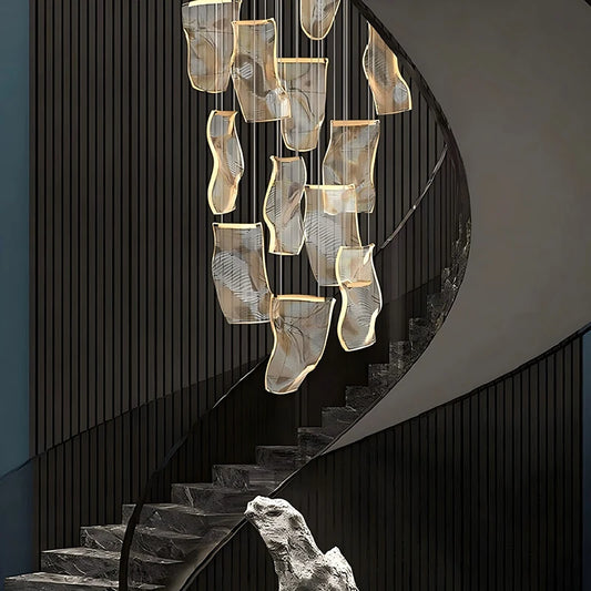 Nordic home decor dining room Pendant lamp lights indoor lighting stair lamp hanging light chandelier lamps for living room