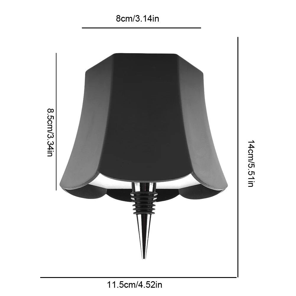 1Pcs Wireless Bottle Table Lamp Touch Control of 3 Colors and Stepless Dimming Night Lamp for Bar Wine Bottles Desk Lights
