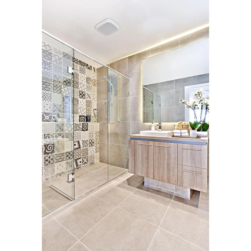 Bluetooth Ceiling Bathroom Exhaust Fan 70 CFM 1.5 Sones Ventilation Fan with Speaker Home Gym Laundry Room 70 Sq Ft