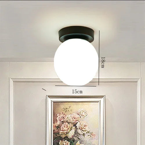 Hallway  Stair Corridor  Simple Modern Small  Network Red Balcony Ceiling  Creative Entry Door Light