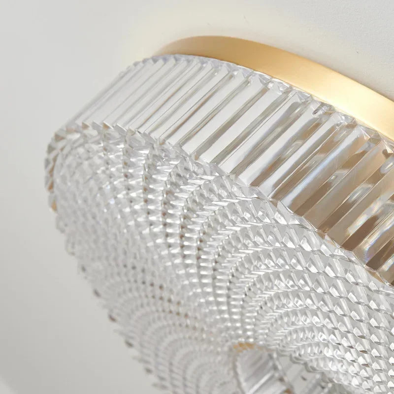 Modern New Circular Acrylic Ceiling Light Bedroom Living Room Balcony Corridor Acrylic Round Luxury Led Lighting Fixture Decror