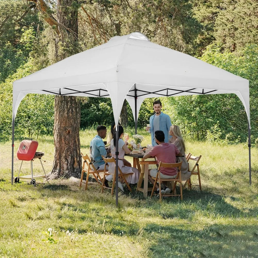 12x12 Pop Up Canopy Tent, Outdoor Canopy Tent, Commercial Instant Gazebos, Portable Shelter Canopies, for Patio/Outdoor/Wedding
