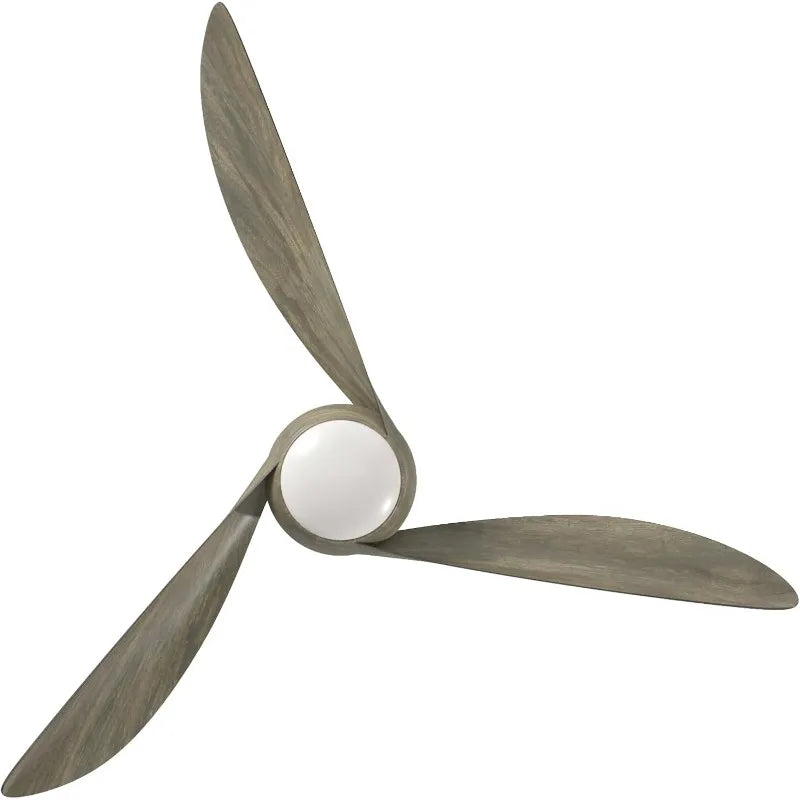 MINKA-AIRE F844-DRF Light Wave 52" Ceiling Fan with LED Lights & Remote, Driftwood