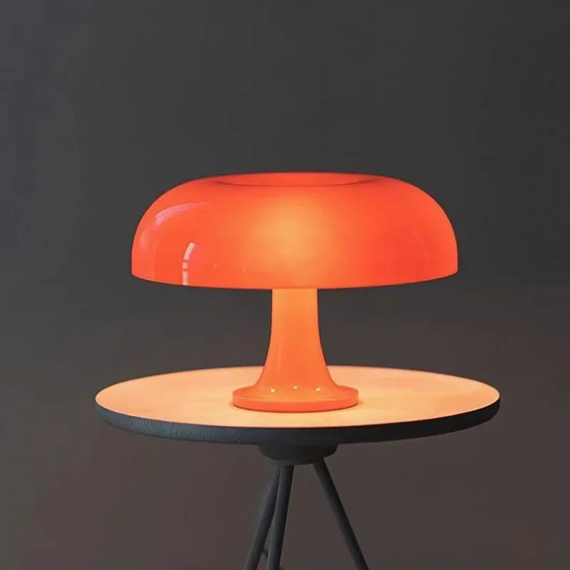 Minimalism Mushroom Table Lamp Ornament Light E14 for Livingroom Bedside Study Hotel Decoration Bulbs and Lamp Sold Separately