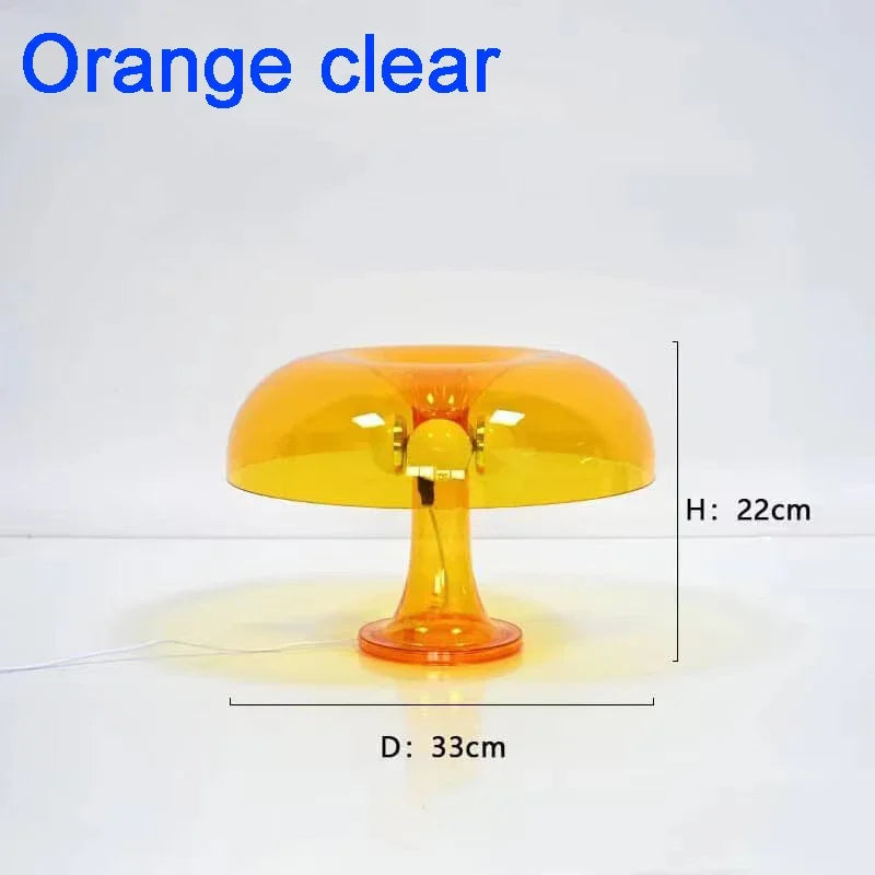 Minimalism Mushroom Table Lamp Ornament Light E14 for Livingroom Bedside Study Hotel Decoration Bulbs and Lamp Sold Separately