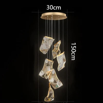 Nordic home decor dining room Pendant lamp lights indoor lighting stair lamp hanging light chandelier lamps for living room