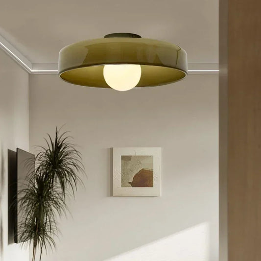 Modern Nordic 35cm Ceiling Light Glass G9 Source Room Decor Wall Lamp Bedroom Living Room Interior Home Decoration LED Lighting