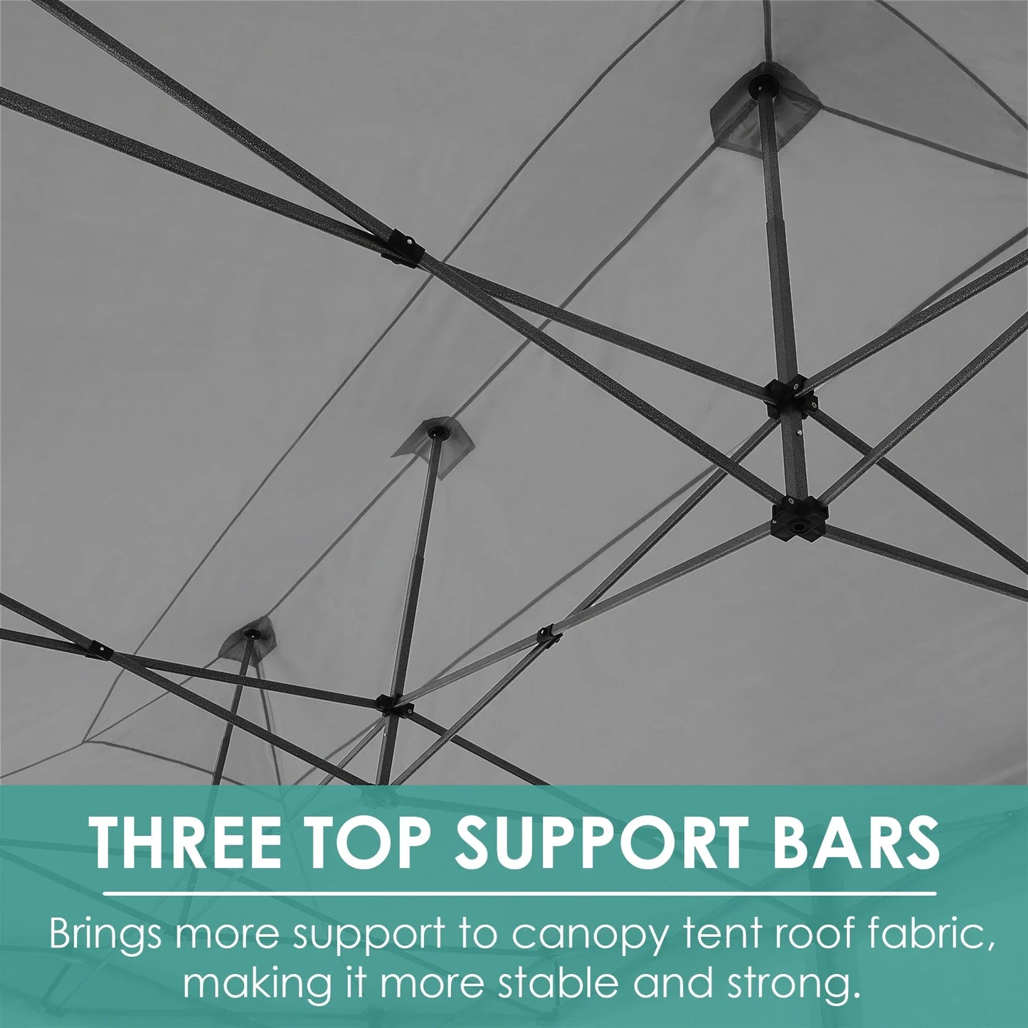 Pavilion Popup Gazebo 3x6m Waterproof Folding Gazebo Tent Party Tent with 4 Side Panels 6 Sandbag UV 50+ Height Adjustable 2-3M