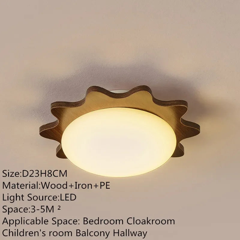 AOSONG Nordic Modern Aisle Ceiling Lamp LED Fashion Simplicity Art Bedroom Cloakroom Children's room Corridor Balcony Light