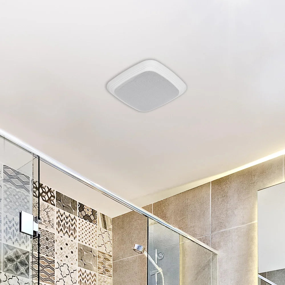 Bluetooth Ceiling Bathroom Exhaust Fan 70 CFM 1.5 Sones Ventilation Fan with Speaker Home Gym Laundry Room 70 Sq Ft
