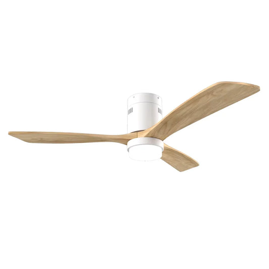 Sofucor Hot sale Modern 52-inch ceiling fan with LED DC 6-speed high wind speed with remote control