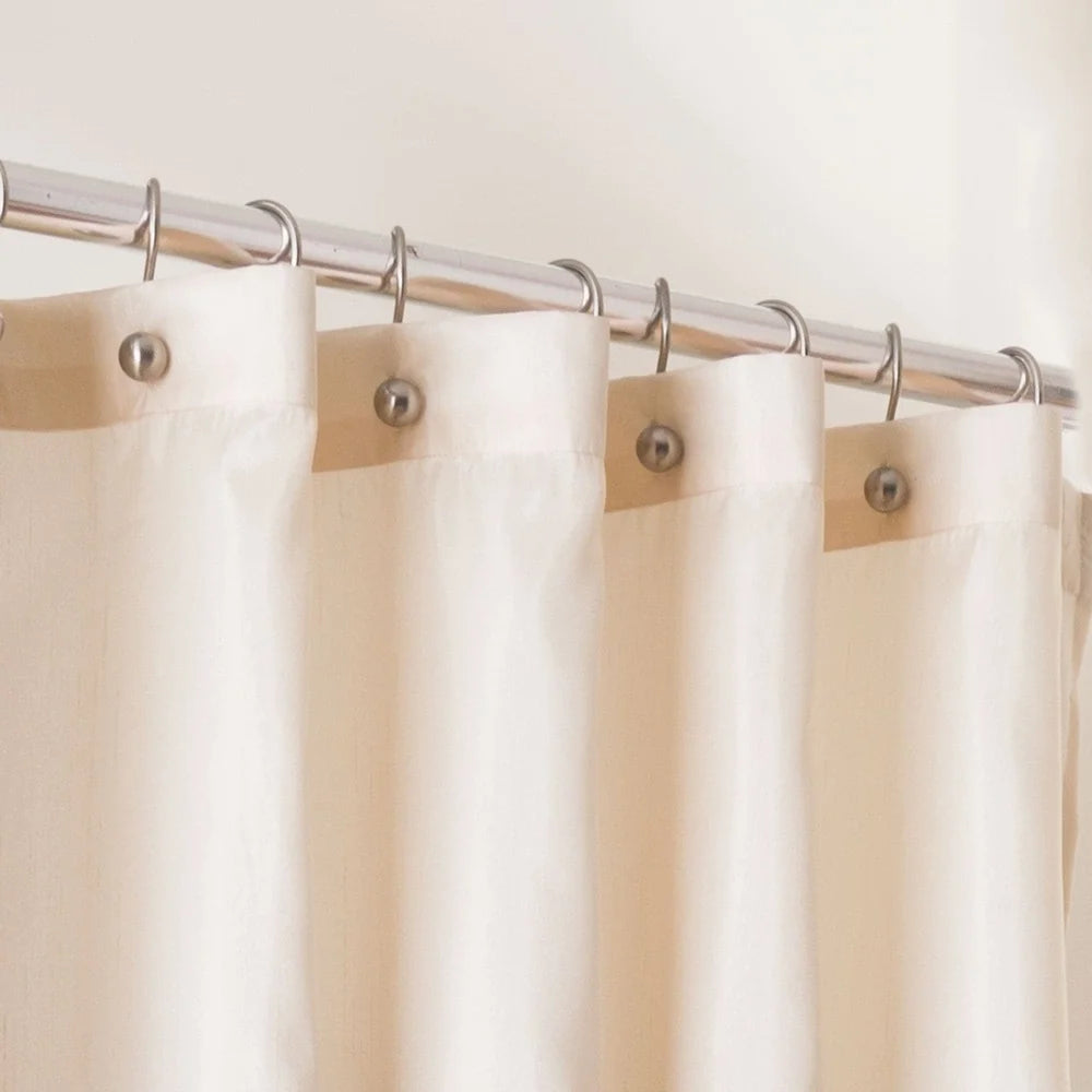 Terra Stripe Shower Curtain 72x72 Waterproof Polyester Classic Design Easy Hang Button Hole Dry Clean Only Limited Colors