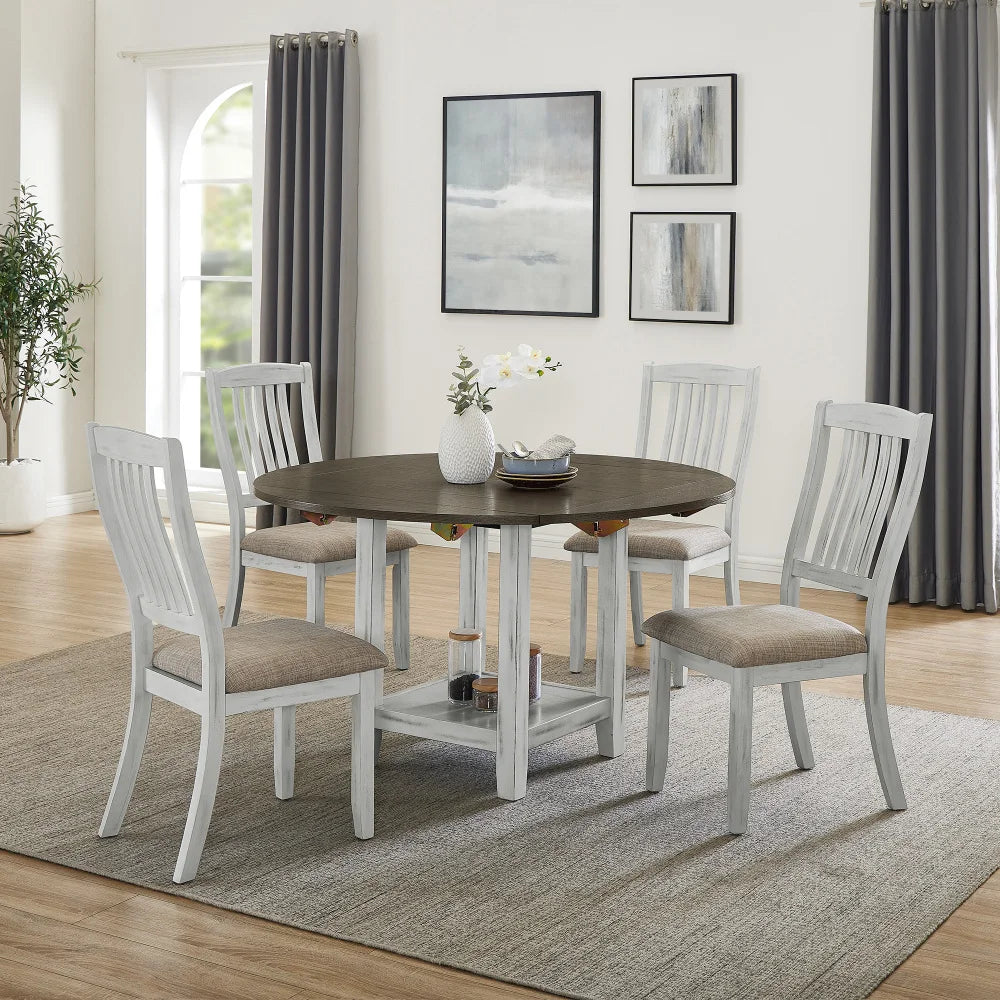 MLG Multifunctional expansion folding table,storage space, four side folding table，suitable for kitchen, living room ect