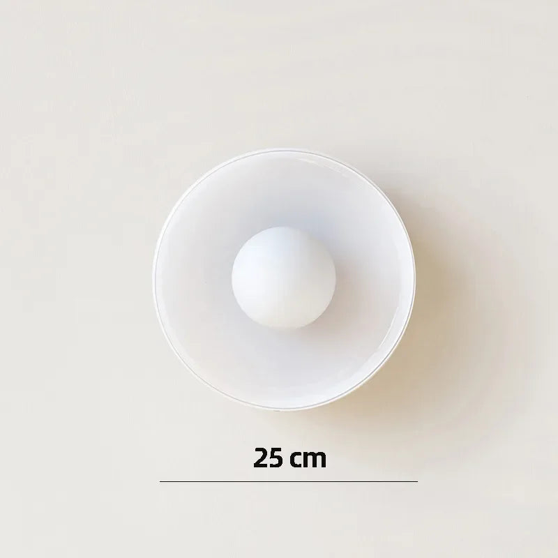 Modern Nordic 35cm Ceiling Light Glass G9 Source Room Decor Wall Lamp Bedroom Living Room Interior Home Decoration LED Lighting